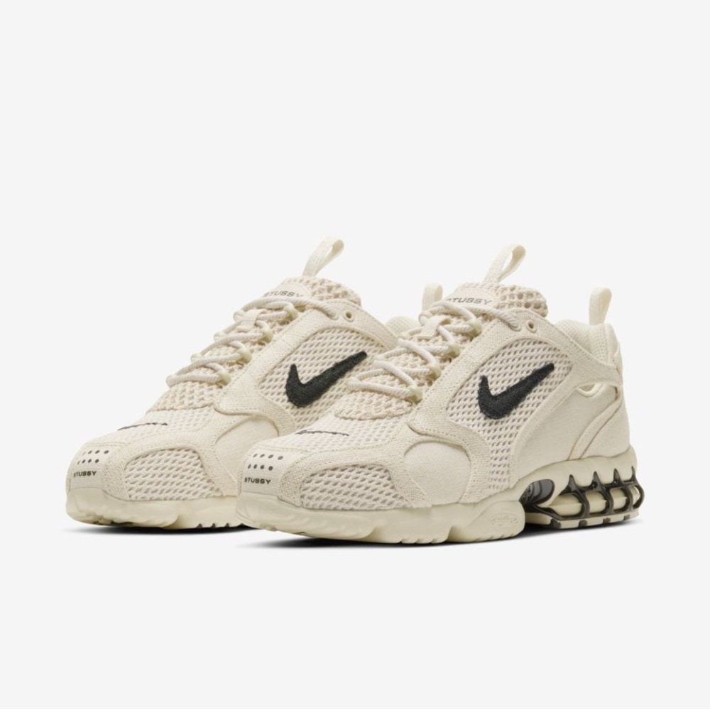 Stussy X Nike Air Zoom Spiridon Cage 2 Fossil